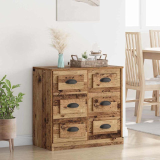 Kõide sahtliga Vana puit 70 x 35,5 x 67,5 cm Tehispuit