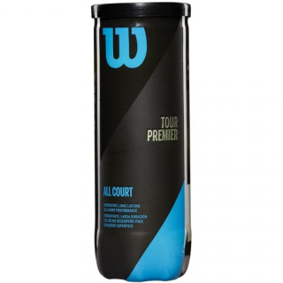 Wilson Tour Premier All Court Tennis Balls 3 pcs WRT109400