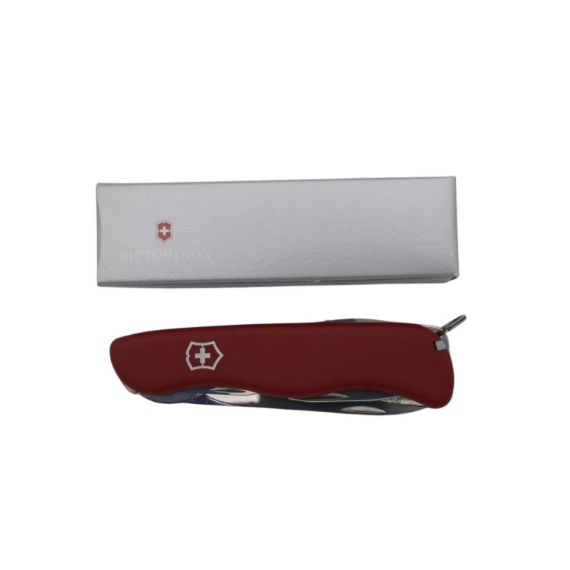 Victorinox Forester Multi-Purpose Knife - Locking Blade - Multi-Purpose Knife - Clip Point - Polyamide - Red - 12 Tools (V-0.83 63)