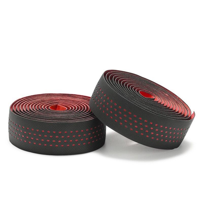 Rockbros handlebar tape black and red