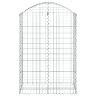 Габион дугообразной формы, 100x50x140/160 см, оцинкованная сталь