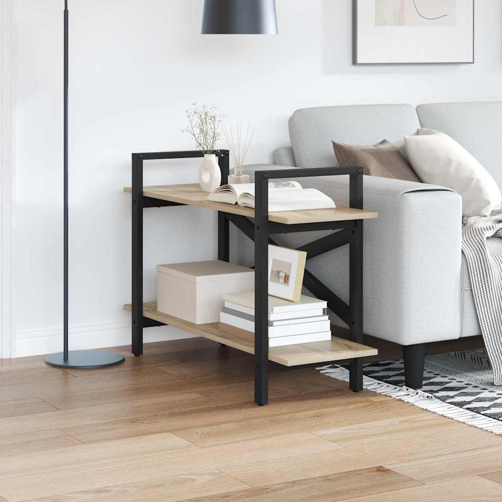 Raamatukapp Sonoma tamm 100 x 33,5 x 64 cm Tehispuit