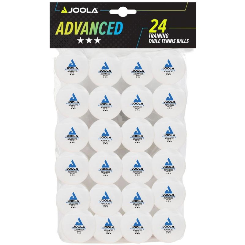 JOOLA ADVANCED TRAIN 40+ POLYBAG TABLE TENNIS BALLS