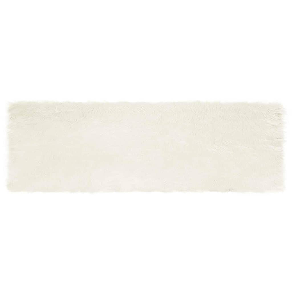 Kiled Valge 80 x 250 cm Akrüül, polüester