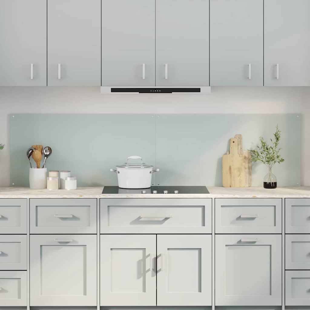 Kögi Splashback 2 pcs Valge 100 x 50 cm karastatud klaas