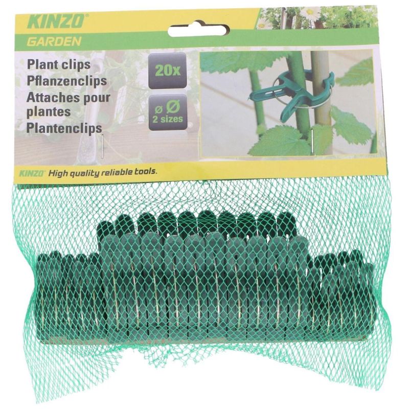 PLANT CLIPS 20 PCS KINZO