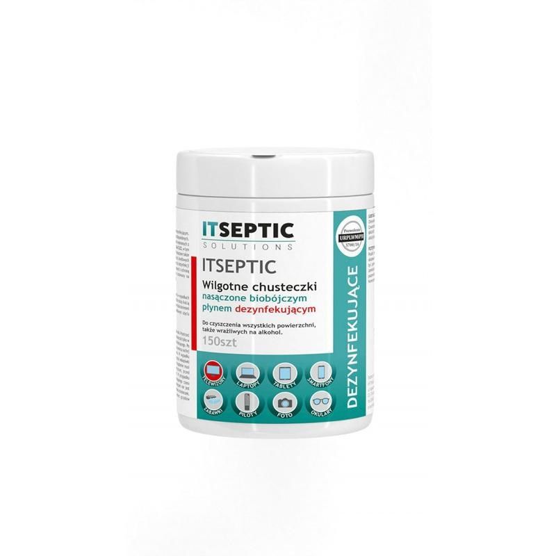 ITSEPTIC moist disinfecting wipes for electrical devices, for all surfaces 150 pcs.