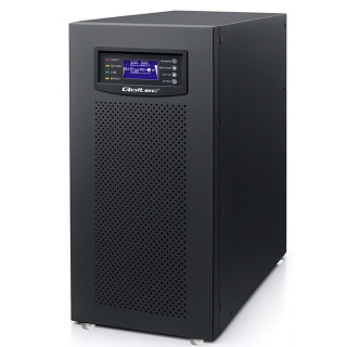 Qoltec 3-phase UPS | 10kVA | 8kW | LCD | EPO | USB | On-line | High frequency