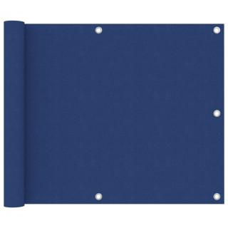 Балконный экран, синий, 75 x 400 см, ткань Оксфорд