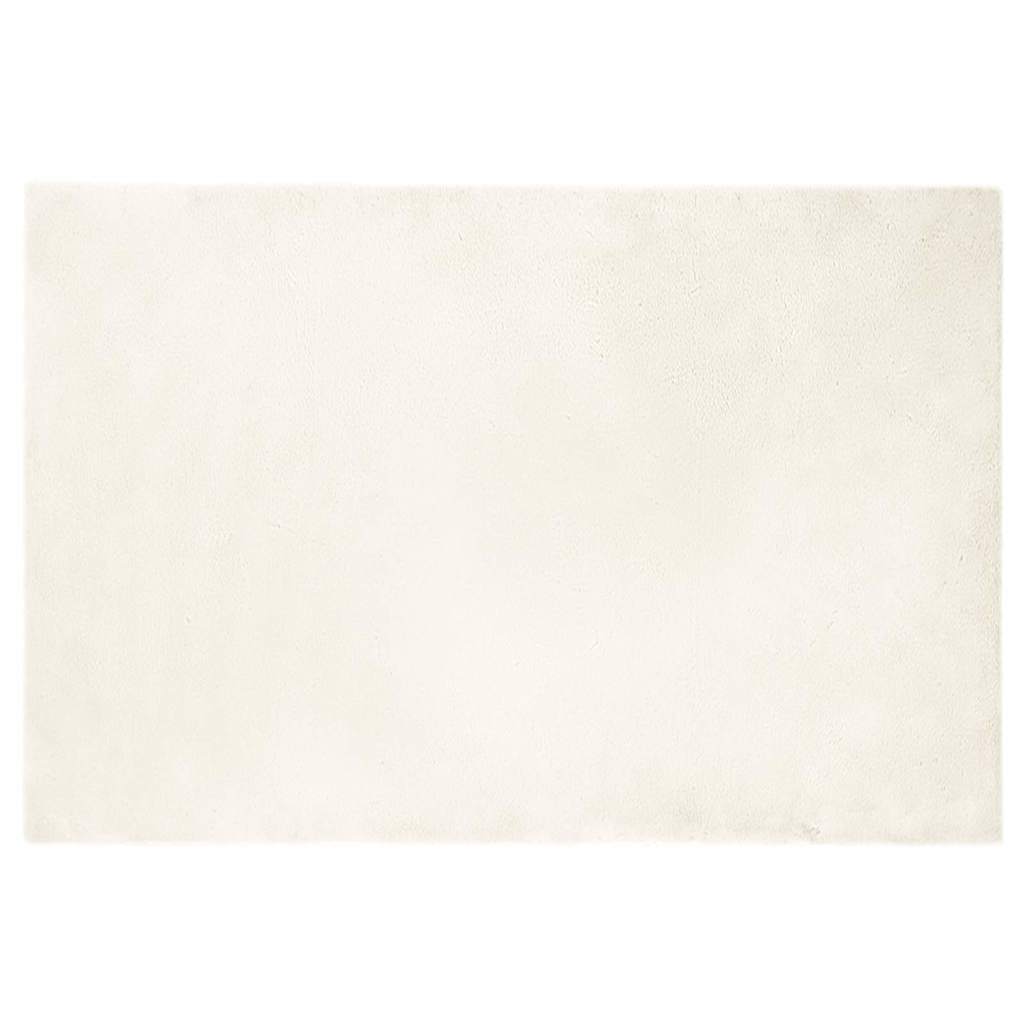 Kunstlik Küüliku Karv Mat Valge 120 x 170 cm Polüester