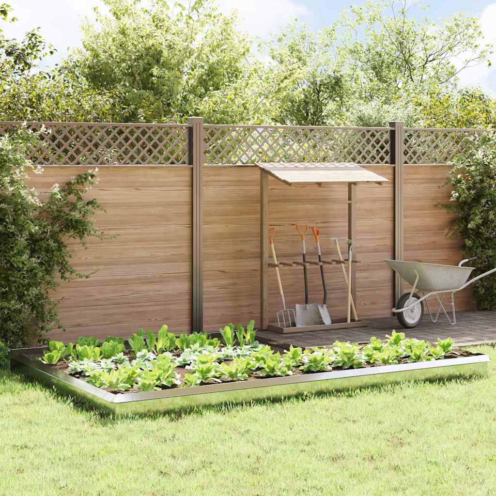 Rästikuaed 16 pcs Hõbedane Tsinkteras