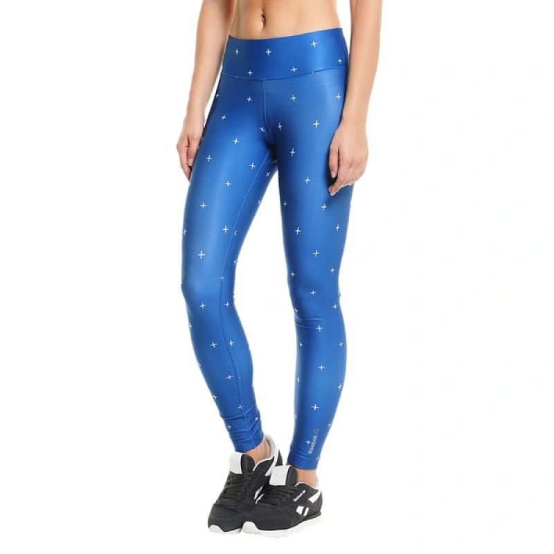 REEBOK LTHS women's leggings blue