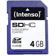 Карта памяти SDHC 4GB C10/3411450 INTENSO
