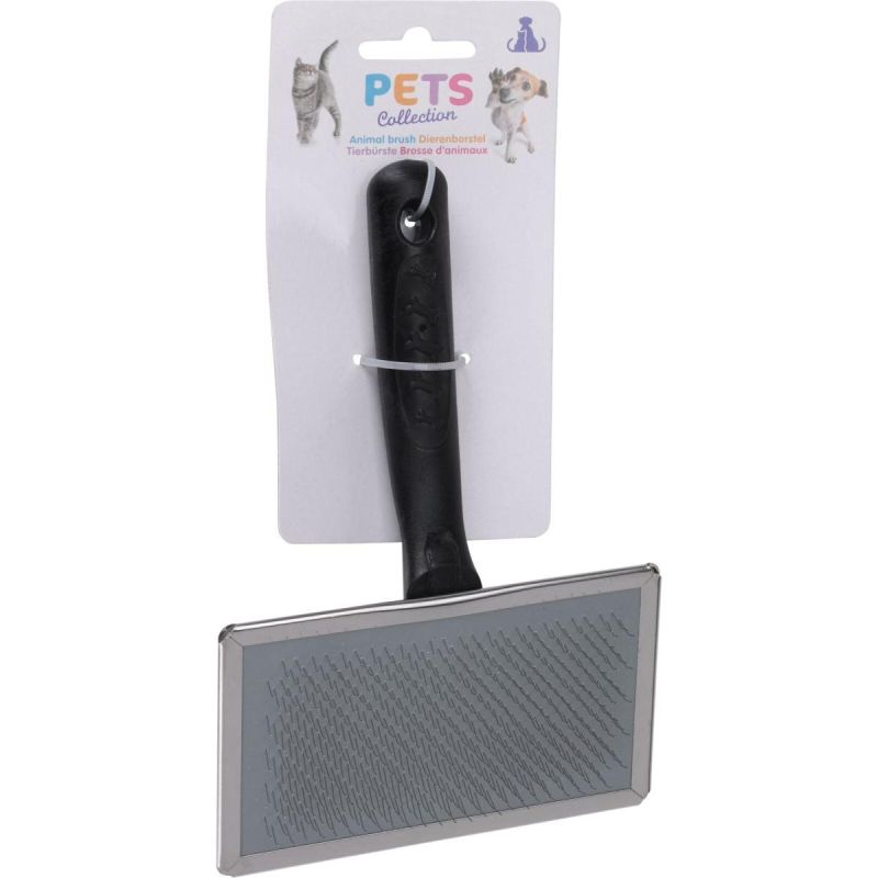 WIRE BRUSH FOR PETS, WIDE 12X19X2.5CM