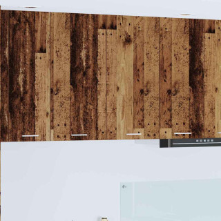 Seinakapp riiuliga Riga Vana puit 80 x 31 x 80 cm Tehispuit