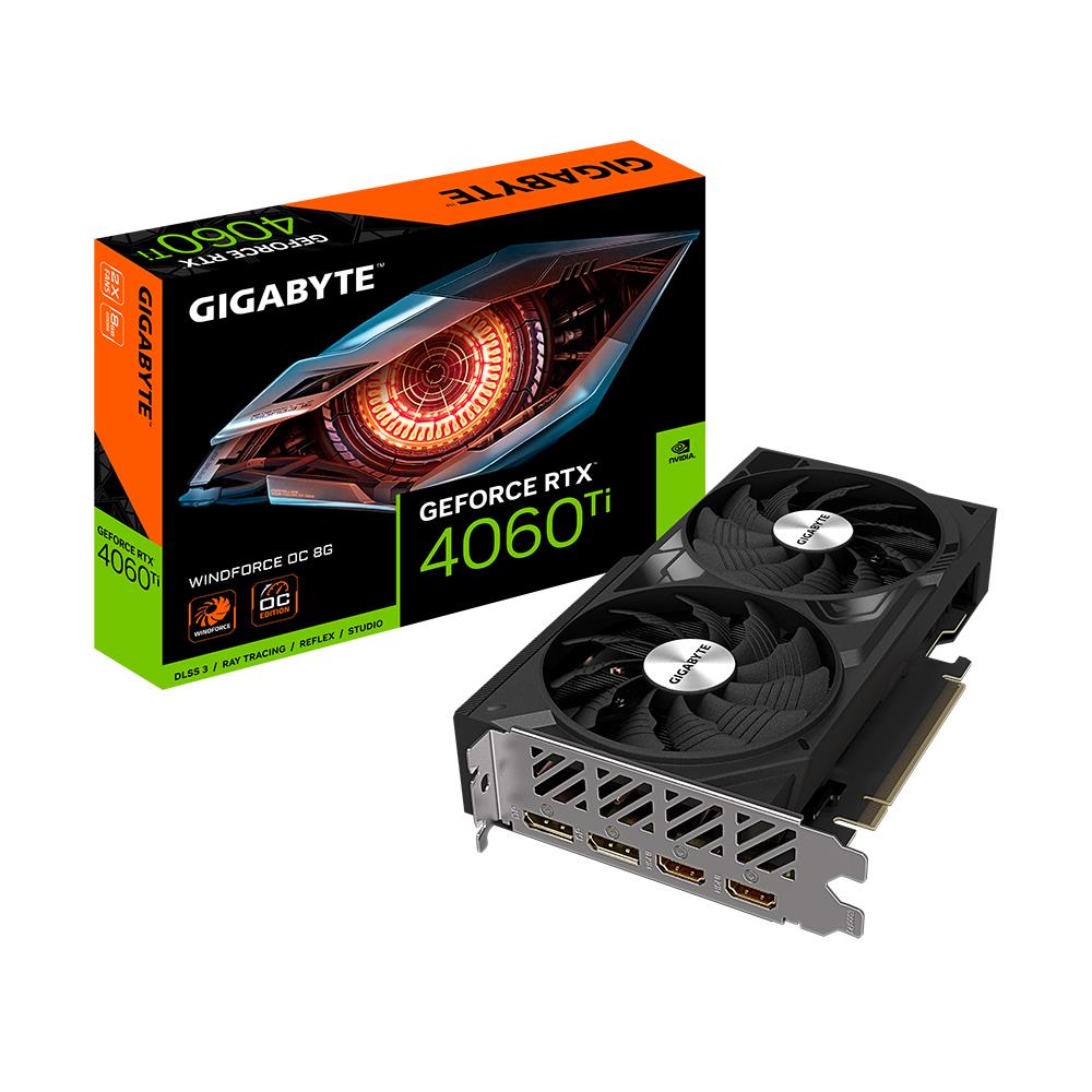 Võimas GIGABYTE NVIDIA GeForce RTX 4060 Ti videokaart