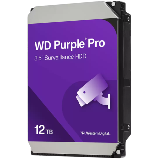 HDD AV WD Purple Pro (3.5'', 12TB, 512MB, 7200 RPM, SATA 6 Gb/s)