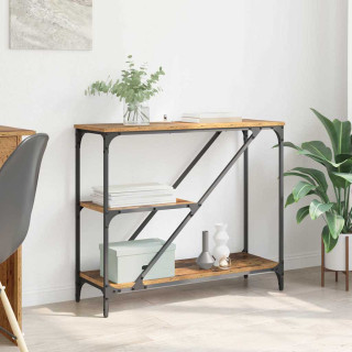 Konsoollaud Vana puit 88,5 x 30 x 75 cm Tehispuit