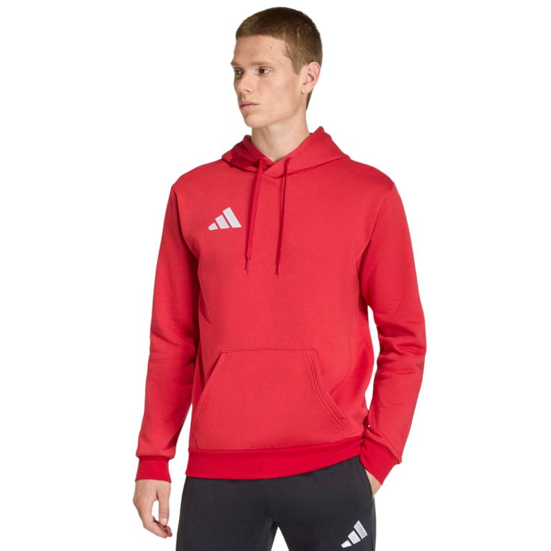 Men's adidas Entrada 26 Hoody red JZ6576