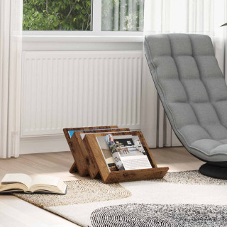 Kõrvalkapp riiuliga Vana puit 57,5 x 40 x 42 cm Tehispuit