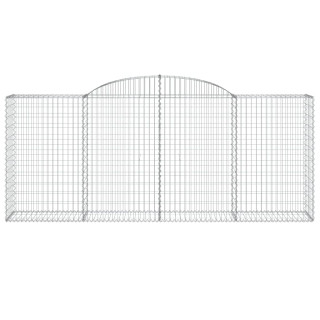 kaarekujuline gabioonkorv, 300x50x120/140 cm, tsingitud raud