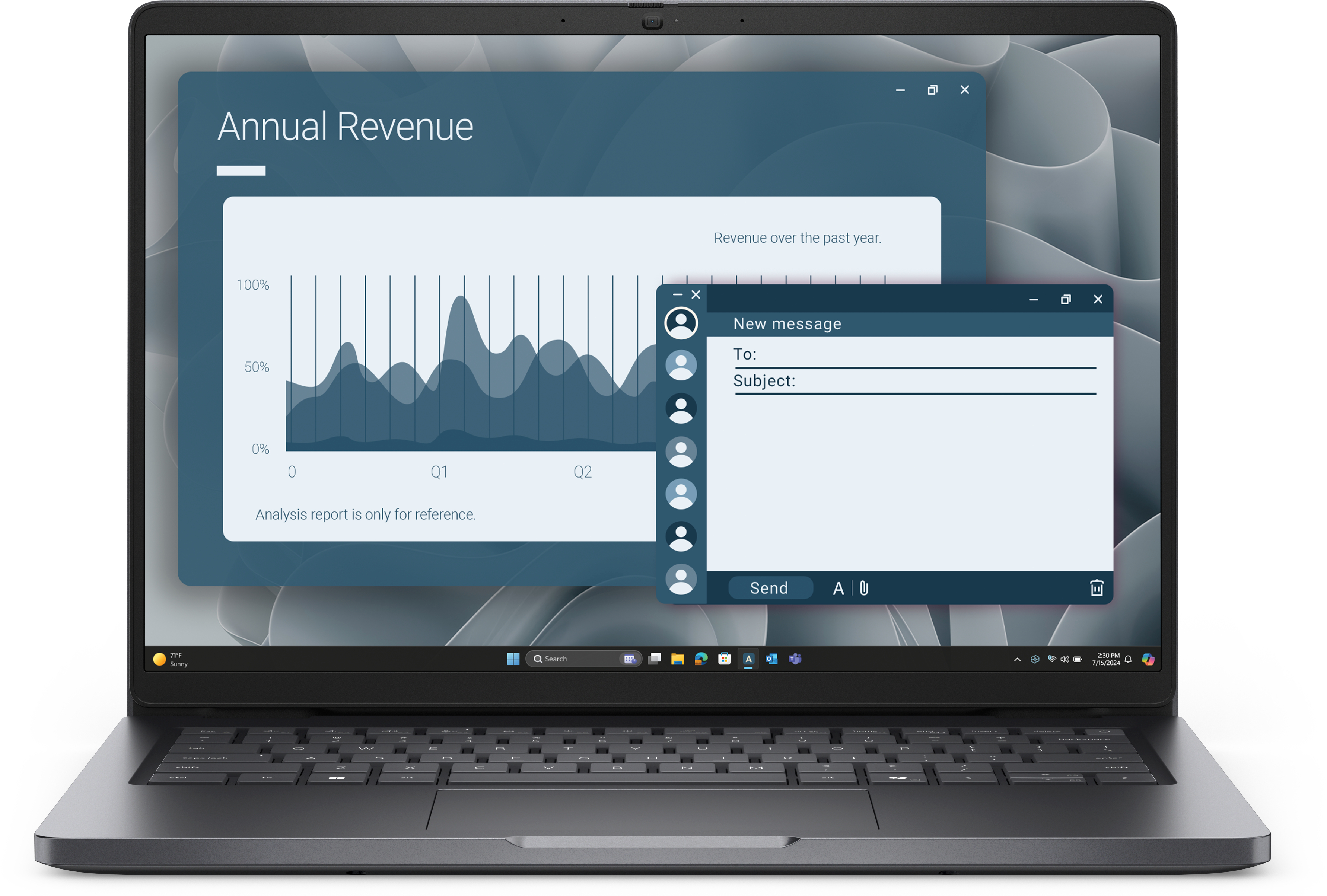 Ноутбук Dell Pro 14 PC14255/AMD Ryzen 5/8GB/512GB SSD/14.0 FHD+