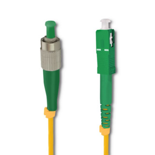 Qoltec Patchcord fiber optic FC/APC - SC/APC | Singlemode | 9/125 | G652D | Simplex | 5m