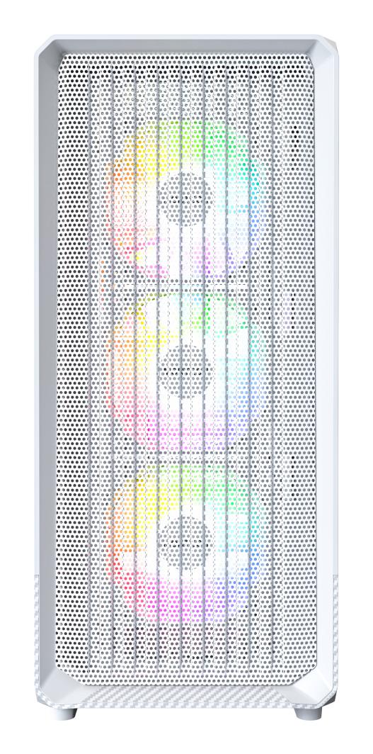 Case|MONTECH|X5|MidiTower|Case product features Transparent panel|Not included|Colour White|X5(W)