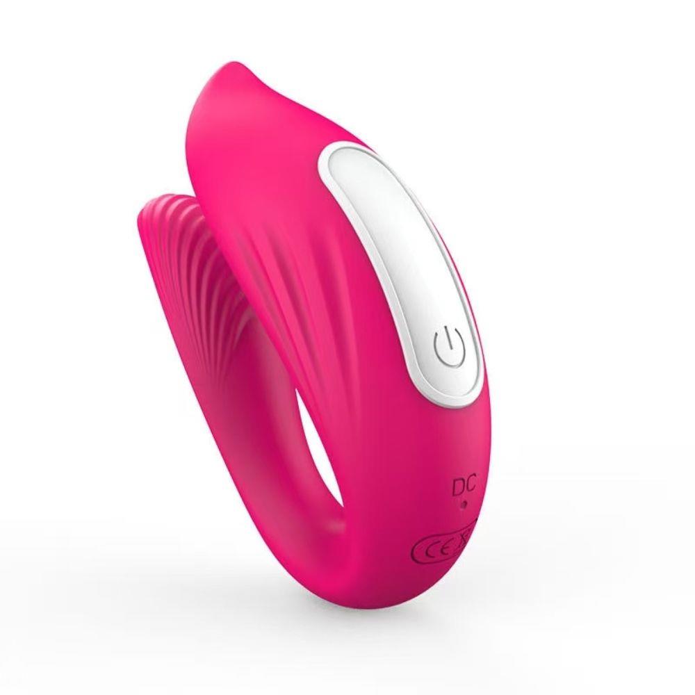 Вибратор розовый с управлением через приложение