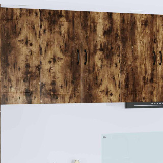 Seinakapp kööki Suitsetatud tamm 80 x 31 x 80 cm Tehispuit