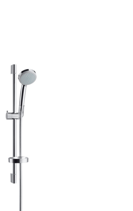 Hansgrohe Croma 100 Shower set Vario 27772000 with shower bar 65 cm and soap dish