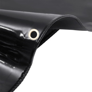 брезент, 650 г/м² 2 x 3 м, черный