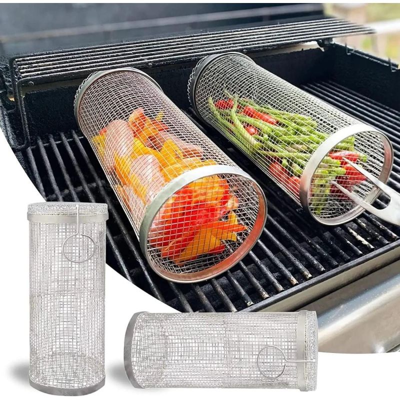 VEGETABLE GRILLING BASKET 9x9x20CM 2PCS