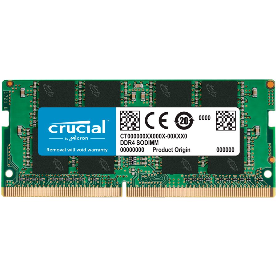 CRUCIAL 8GB SODIMM DDR4 3200