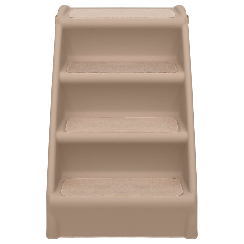 kokkupandav koeratrepp, pruun 62 x 40 x 49,5 cm