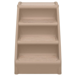 Складная лестница для собак, коричневая, 62 x 40 x 49,5 см