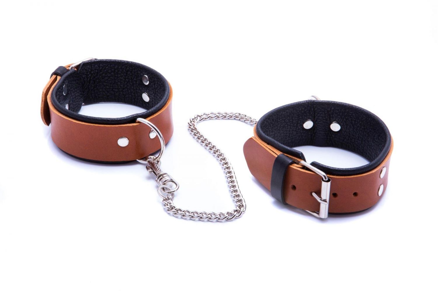 Kajdanki-WHIPS konjakivärvi meeste jalakäerauad