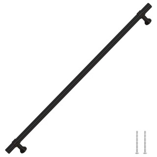 kapi käepidemed 5 tk, must, 320 mm, roostevaba teras