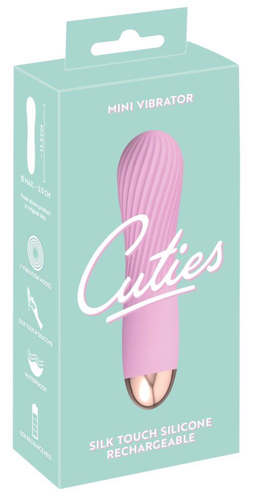 Мини-вибратор Cuties Rose 2.G
