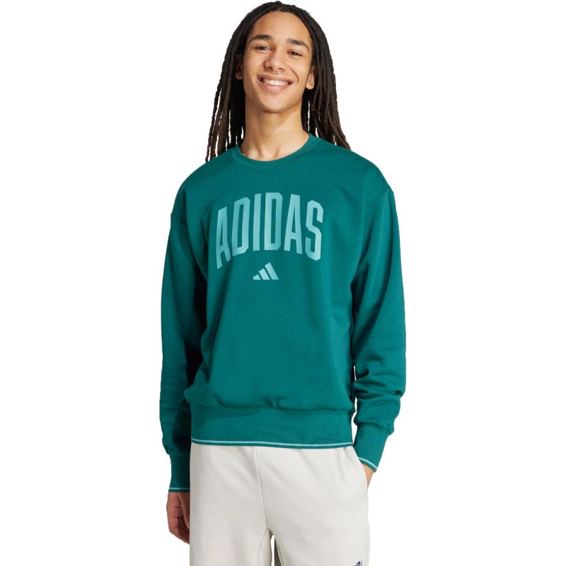 Men's adidas Collegiate Sweatshirt Green JM1733