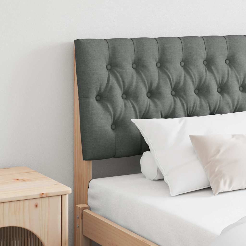 Polsterdatud voodiots Tumehall 180 cm Tahke mänd