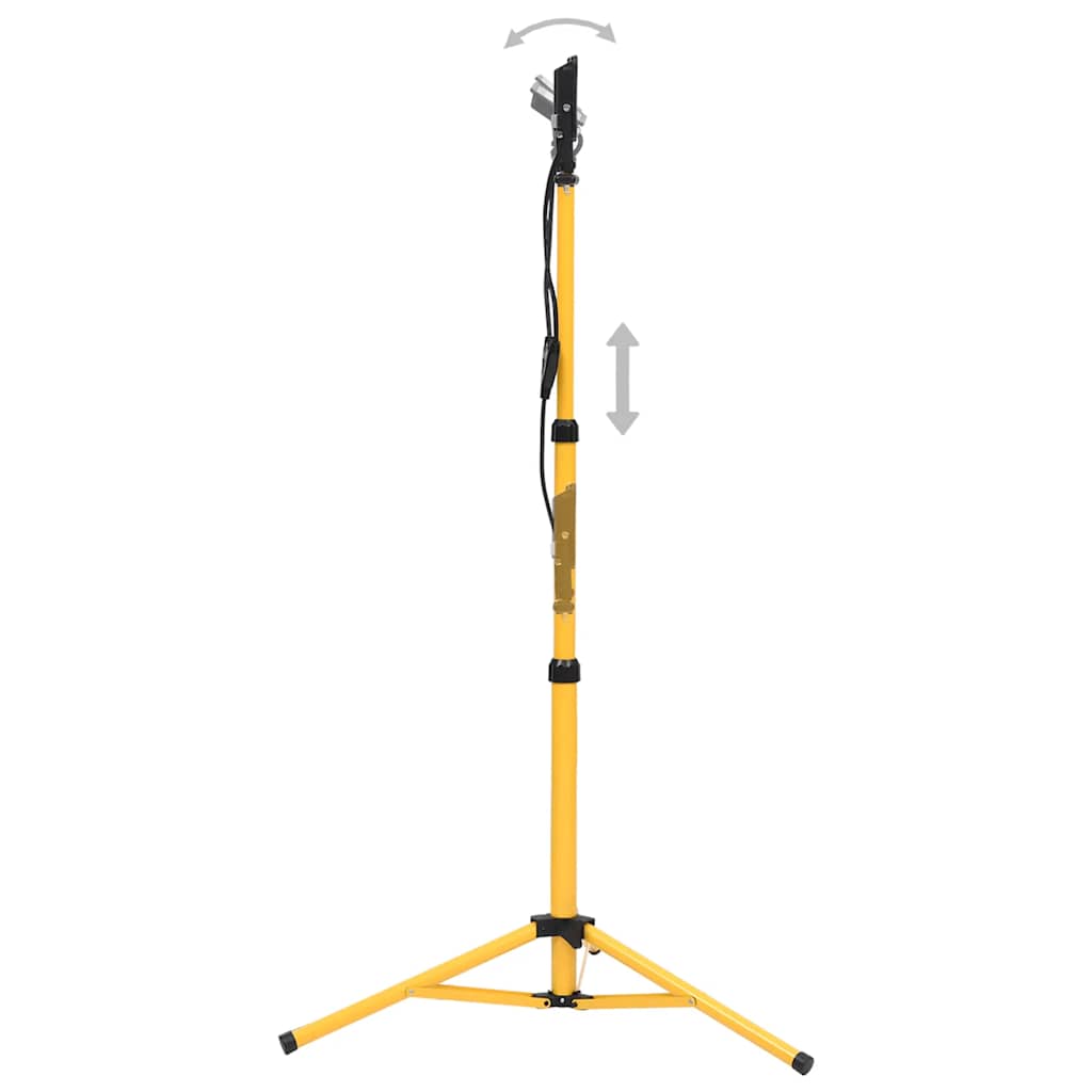 statiiviga LED prožektor, 2 x 30 W, soe valge