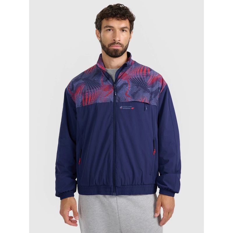 Men's sweatshirt without hood 4F 4FRAW25TSWSM2483-31S