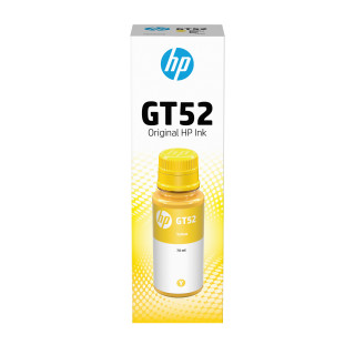 HP GT52 Yellow Ink Bottle, 8000 pages, for HP DeskJet GT series, Cronos