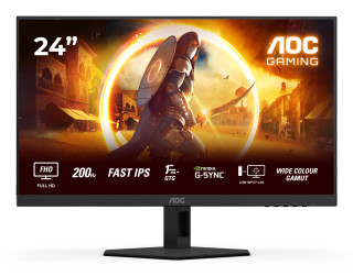 LCD Monitor|AOC|23.8 |1920 x 1080 pixels|Full HD|Native aspect ratio 16:9|LED|Flat|24G4HRE