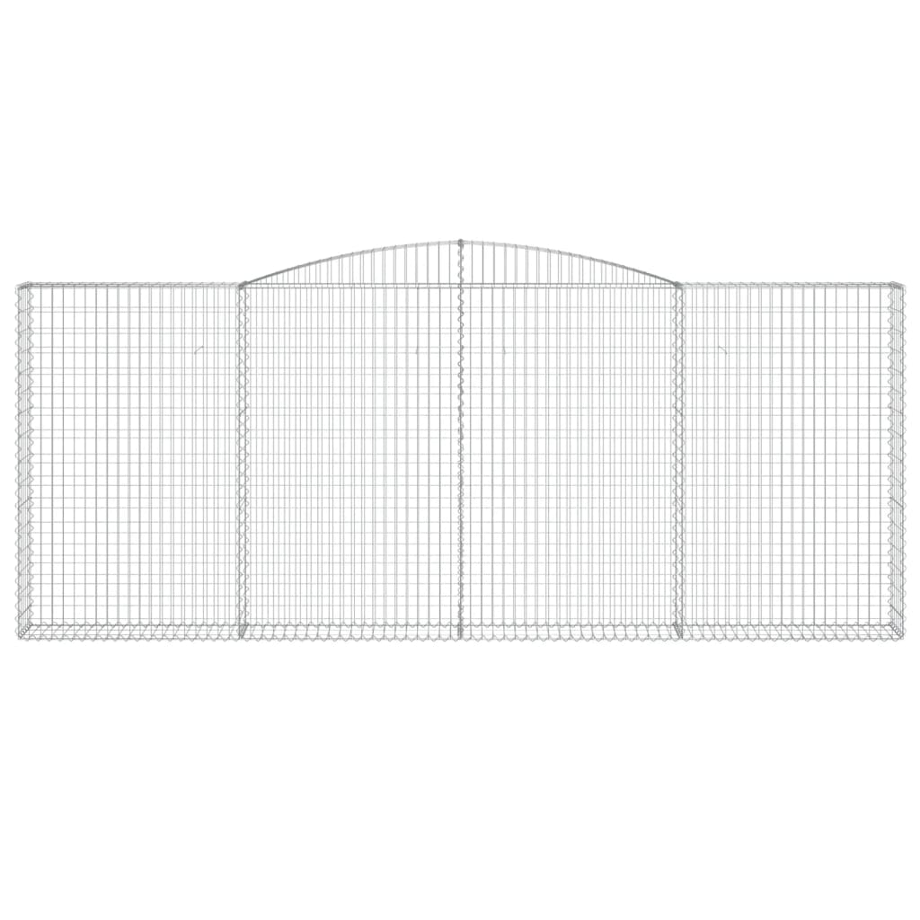 Габион дугообразной формы, 400x30x160/180 см, оцинкованная сталь