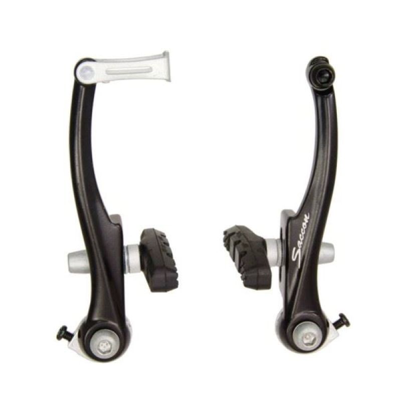 Brake shoes h110 2x90 black