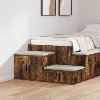 Hoiukapp Suitsutatud tamm 103 x 41 x 40 cm Tehispuit