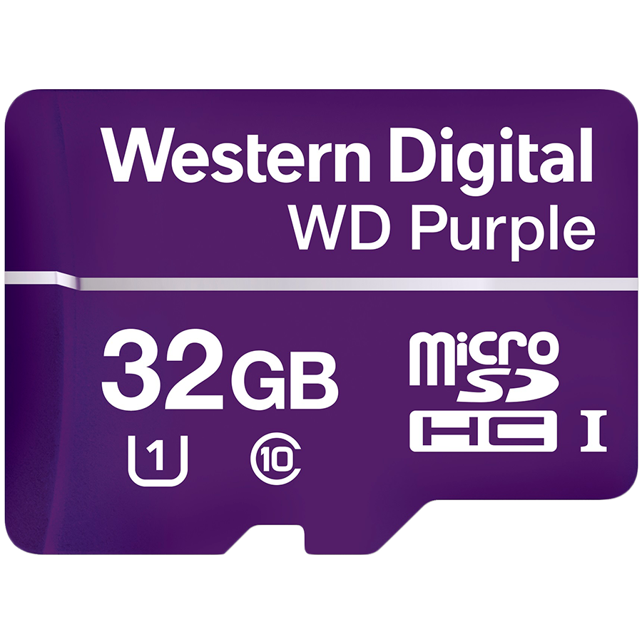 Карта памяти microSD WD Purple (32 ГБ)