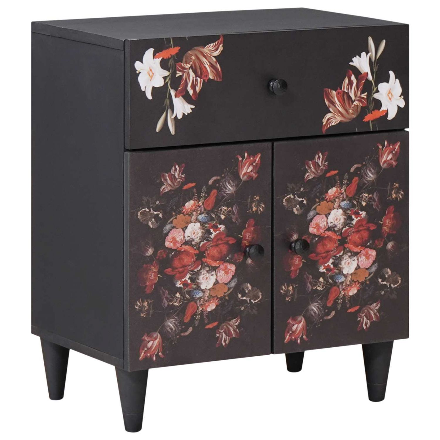 Öökapp sahtliga Mitmevärviline 50 x 33 x 60 cm Tugev mango puu